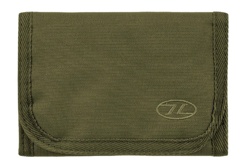 Highlander Shield RFID Wallet, Colour: Olive