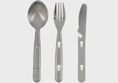 Highlander Knife, Fork, Spoon Clip Set