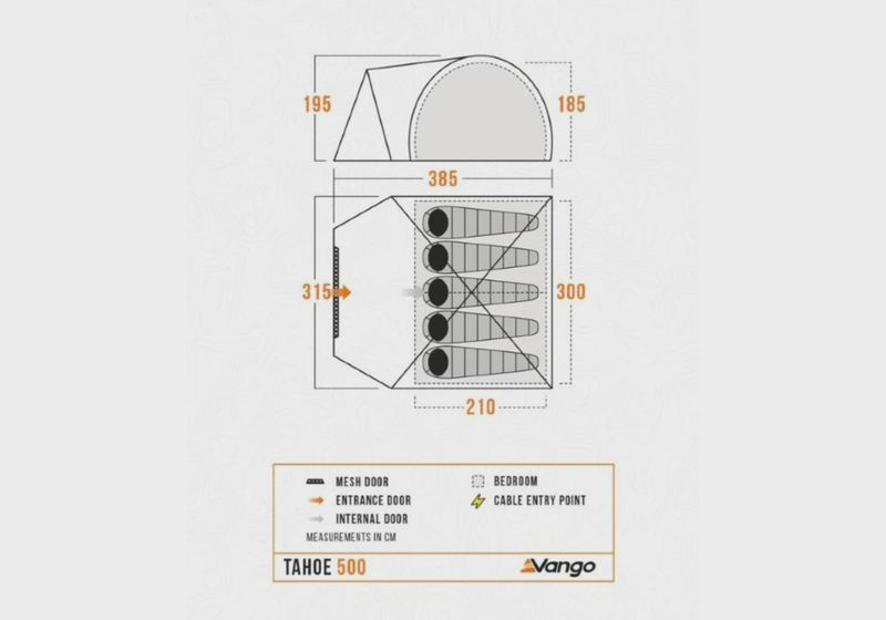 Vango Tahoe 500 Tent