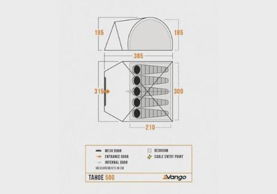 Vango Tahoe 500 Tent