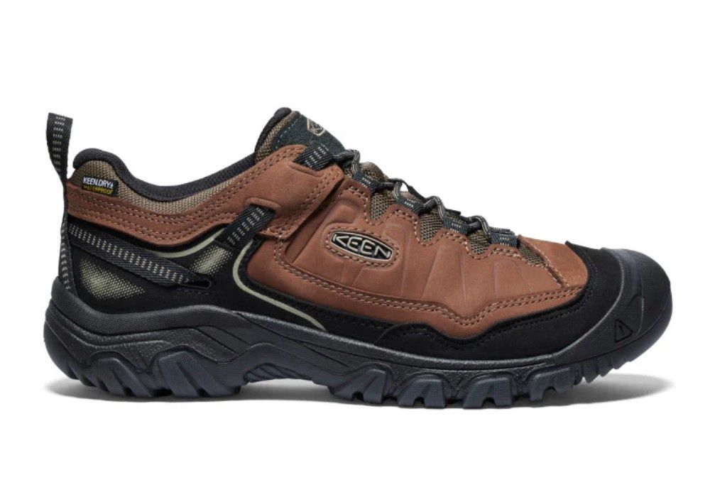 Keen Targhee IV Waterproof Shoe, Colour: Bison/Black, Size: UK 8/EU 42