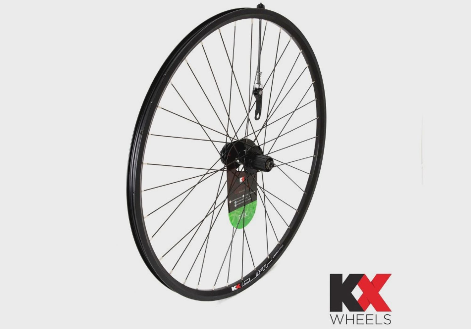 KX Hybrid 700 Double Wall Disc Q/R Cassette Rear Wheel