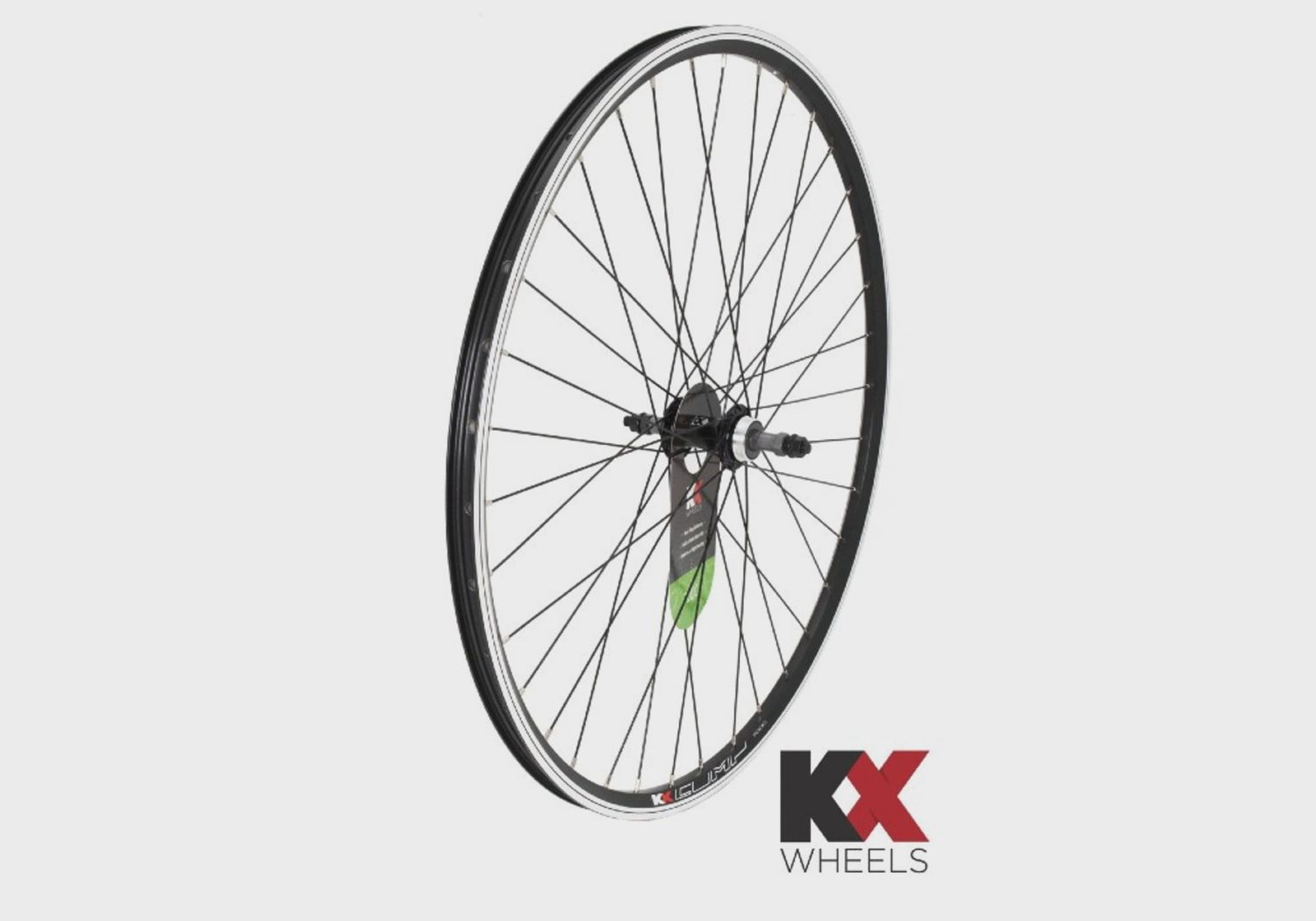 KX Hybrid 700 Double Wall Solid Axle Screw-on Rear Wheel