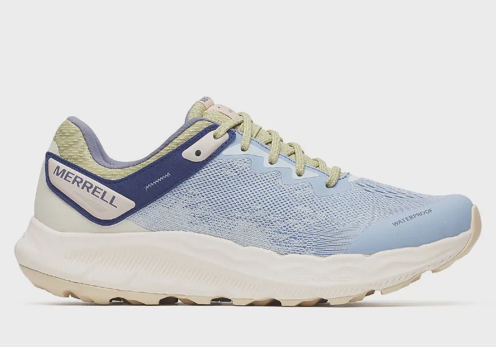 Merrell Women's Antora 4 Waterproof Shoe, Colour: Seaway/Chalk, Size: UK 4/EU 37