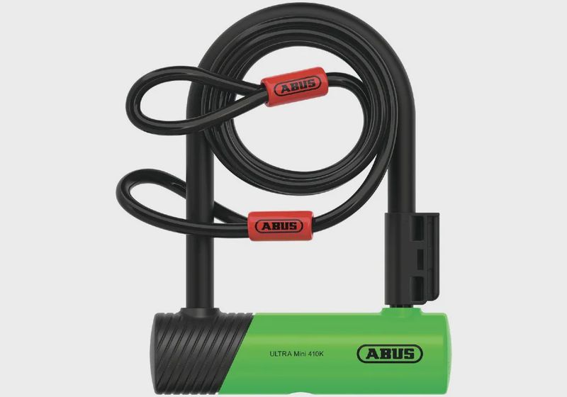 Abus Ultra Mini 410K + Cobra U-Shackle Lock