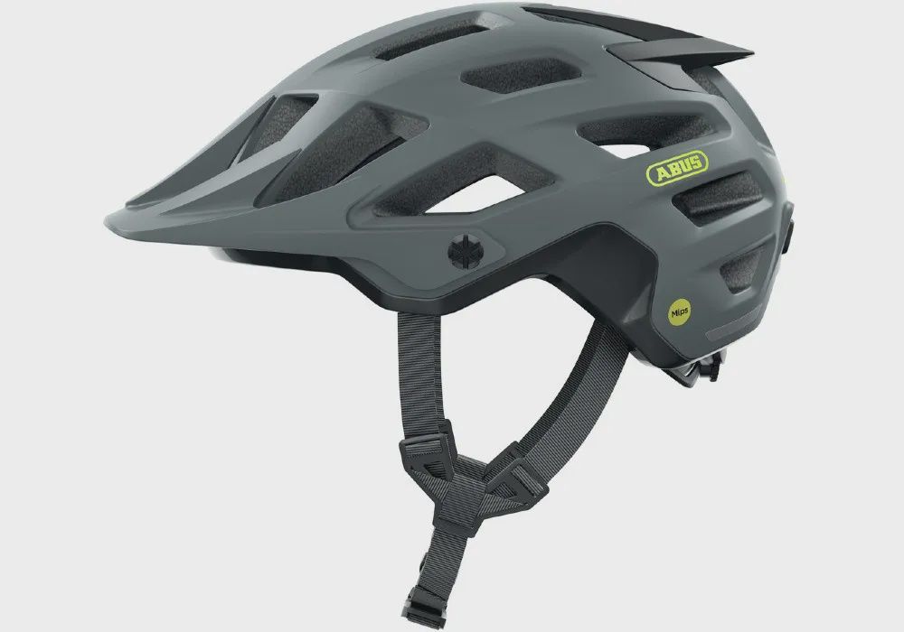 Abus Moventor 2.0 MIPS Helmet, Colour: Concrete Grey, Size: M 54-58cm