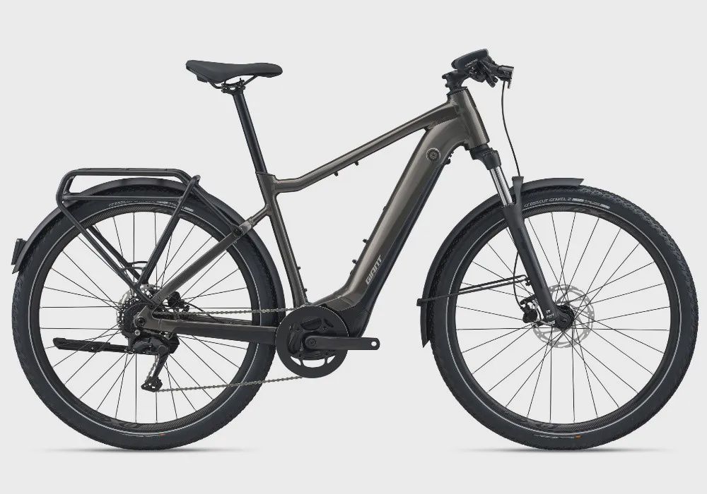 Giant Explore E+ 4, Colour: Stealth Chome, Size: M