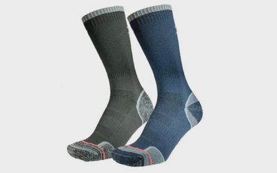 1000 Mile Walk Repreve Single Layer Twin Pack Sock