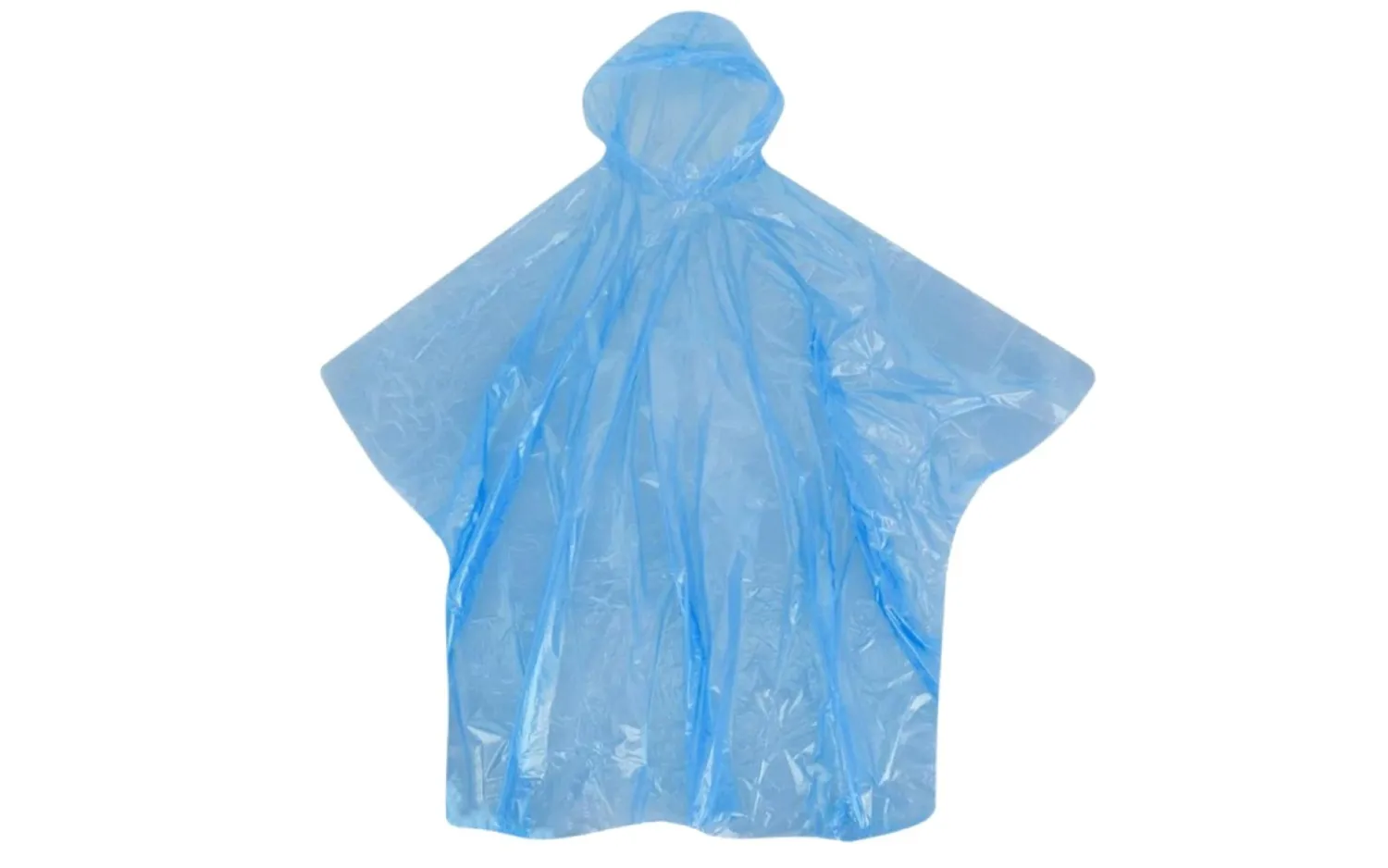 Six Peaks Flashcover Disposable Poncho, Colour: Blue