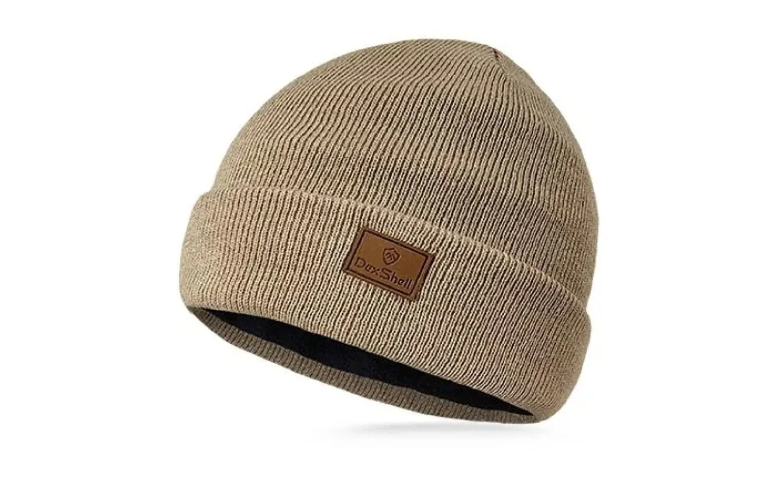 DexShell Watch 2.0 Waterproof Beanie, Colour: Beige, Size: One Size 56-58cm