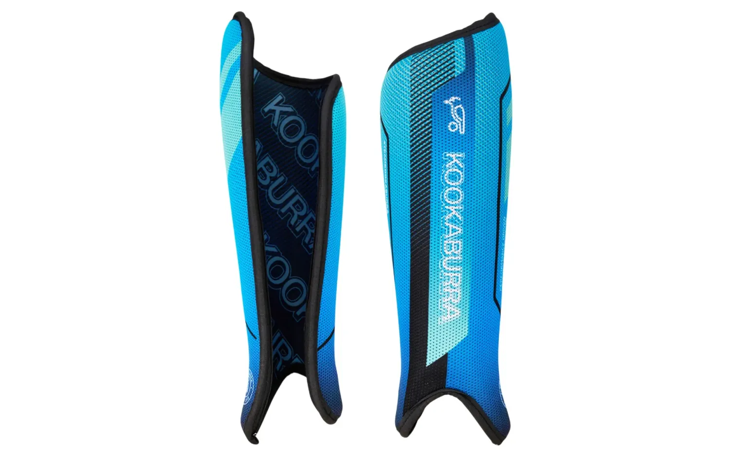 Kookaburra Convert Hockey Shin Guard, Colour: Azure/Mint, Size: S