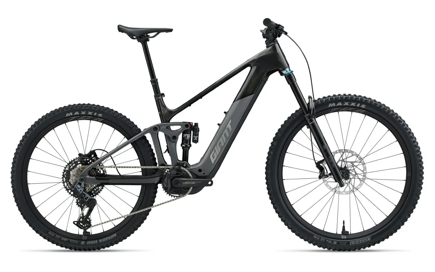 Giant Trance Advanced E+ 1, Colour: Carbon/Tactical Grey, Size: S