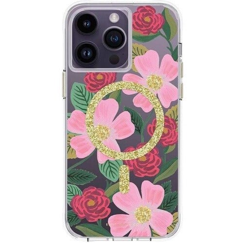 Rifle Paper iPhone 14 Pro Max Rose Garden Case