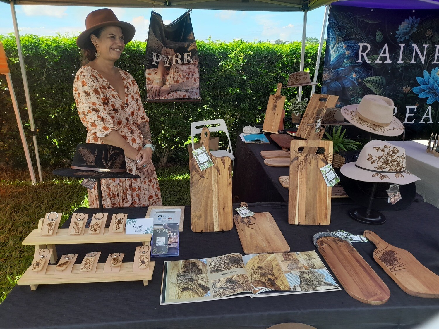 PYRE - Handburned Hats &amp; Accessories