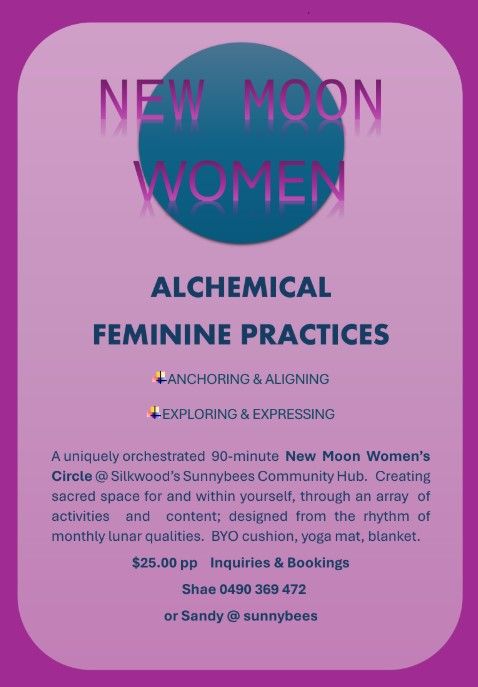 WOMENS CIRCLE - (Monthly ) 6.30pm-8.30pm)