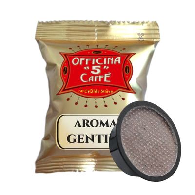 100 Capsule Aroma Gentile Officina 5 compatibili Lavazza a Modo Mio