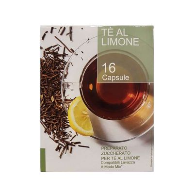 16 Capsule Té al limone Bottega compatibili Lavazza a Modo Mio