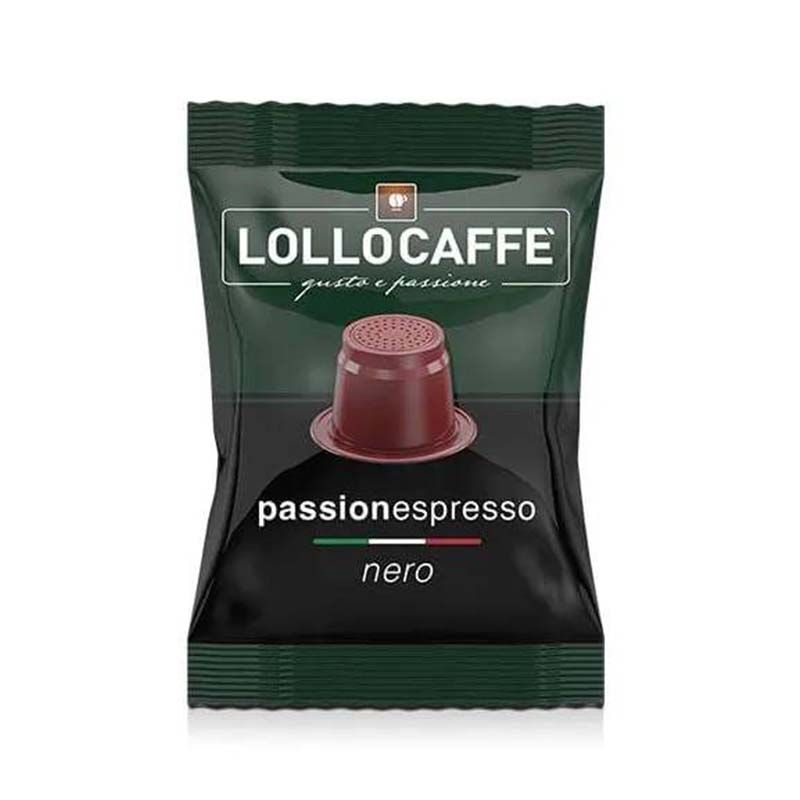 100 Capsule Lollo Nero compatibili Nespresso