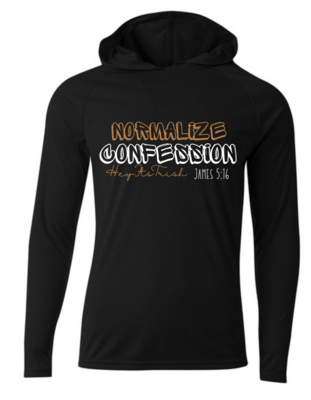 Normalize Confession Hoodie ( Thin)