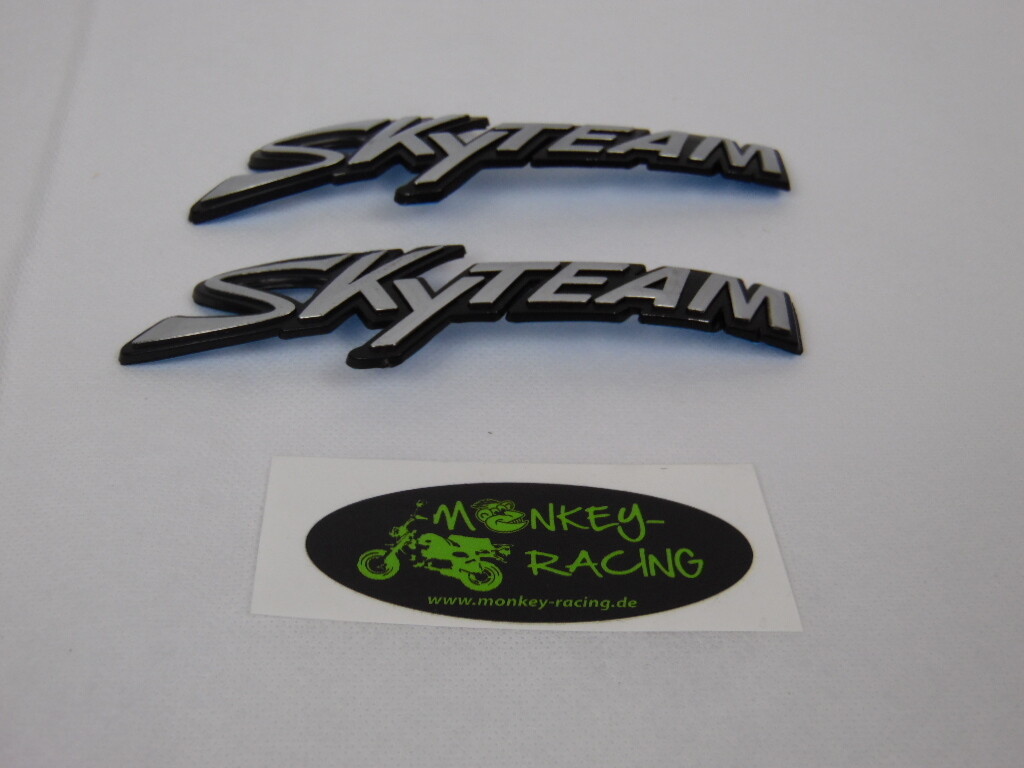 Tank Emblem Set SkyTeam silber