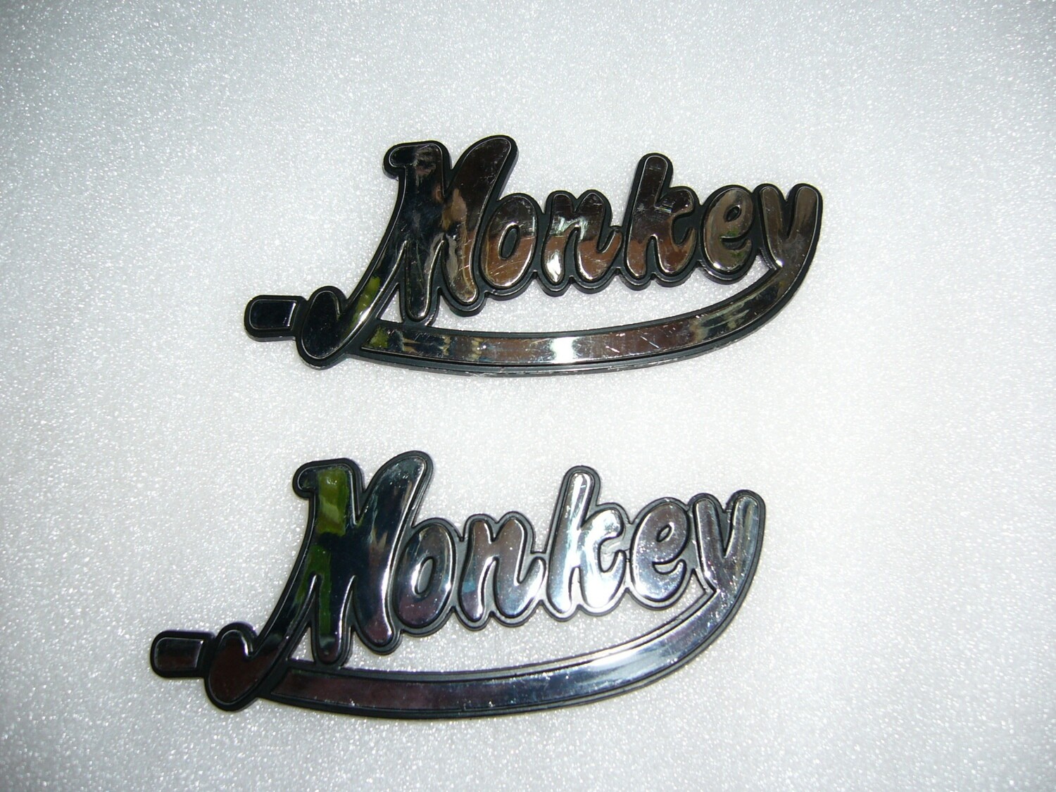 Tank Emblem Set Monkey silber