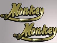 Tank Emblem Set Monkey gold