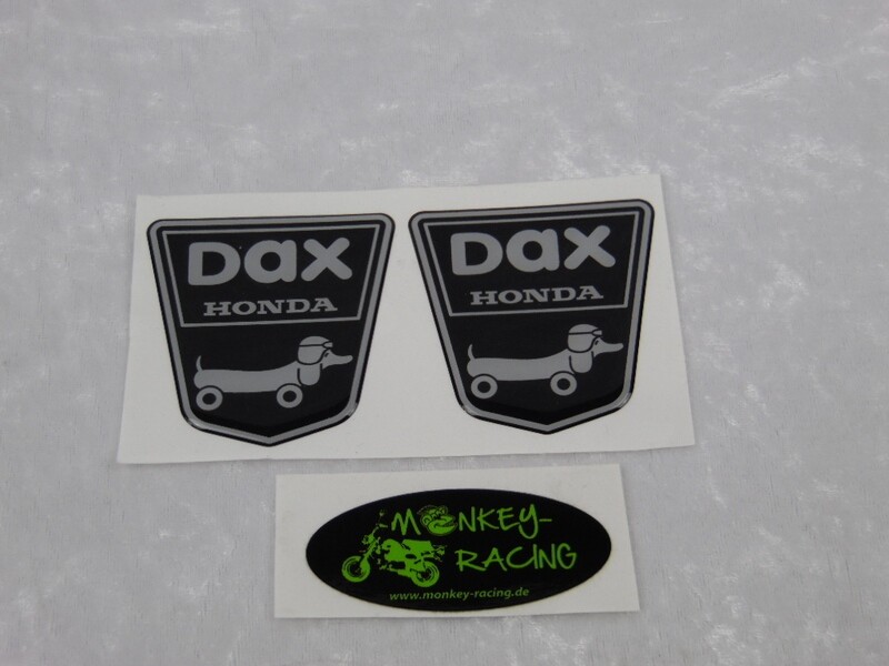 Funny Dog Sticker black/grey