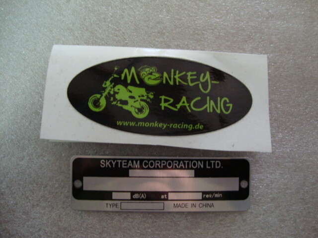 Typenschild SkyTeam