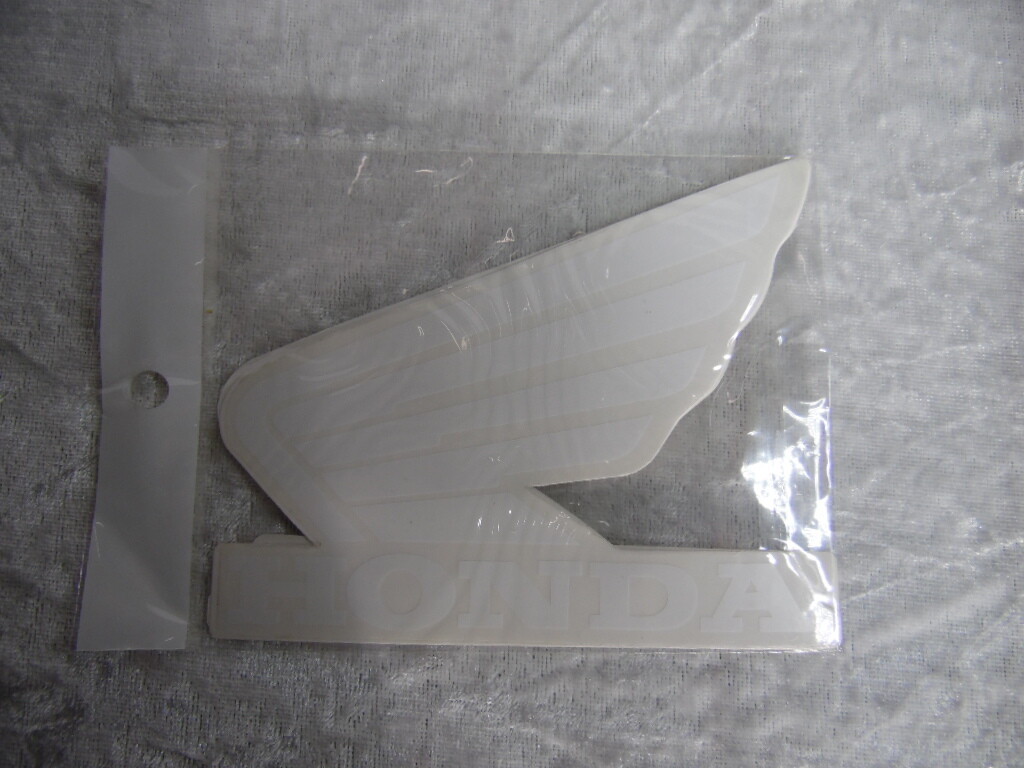 Aufkleber Set Honda Flügel weiß