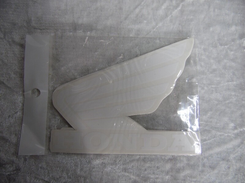 Aufkleber Set Honda Flügel weiß