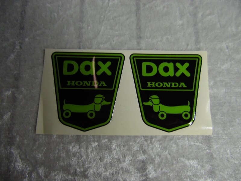 Funny Dog Sticker black/green