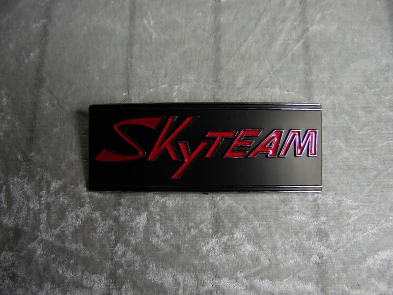 Emblem Auspuff SkyTeam Bubbly