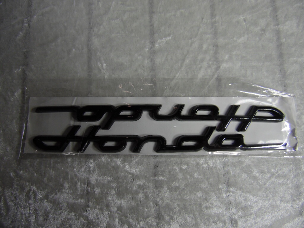 Honda Sticker Set 21cm lang in schwarz