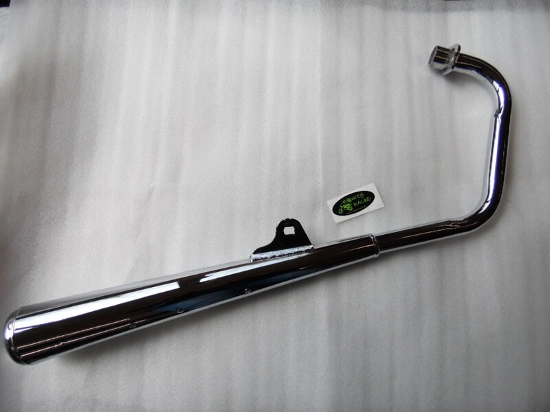 SkyTeam Ace 125 Auspuff chrom