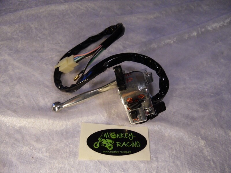 Lenkeramatur links chrom Dax/Monkey Replika