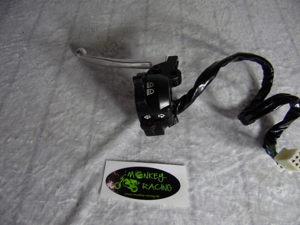 Lenkeramatur links SkyMax/SkyMini schwarz (Kupplungshebel Alu)