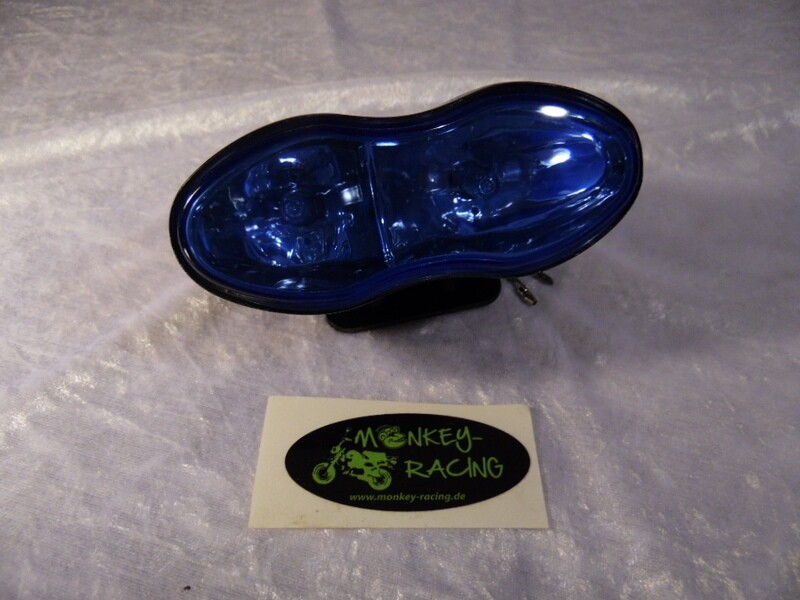 ​Scheinwerfer Doppel blue