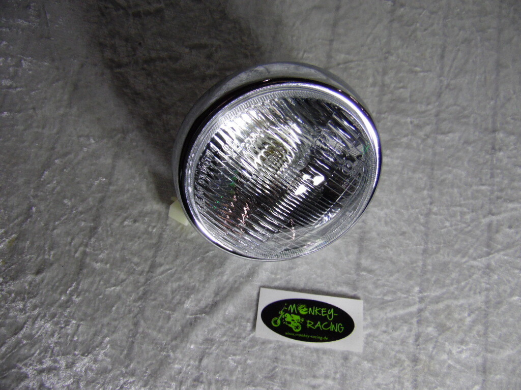 Scheinwerfereinsatz Monkey Replika 12V 35/35W mit E-Nummer