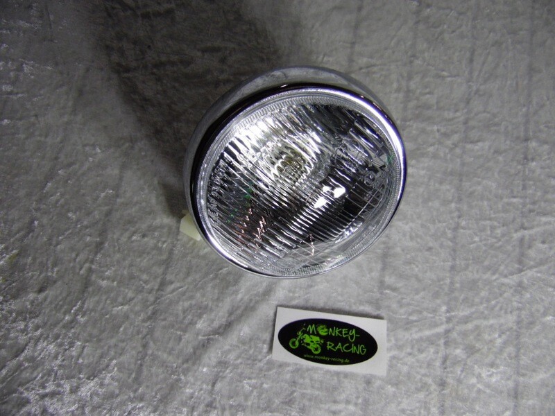 Scheinwerfereinsatz Monkey Replika 12V 35/35W mit E-Nummer