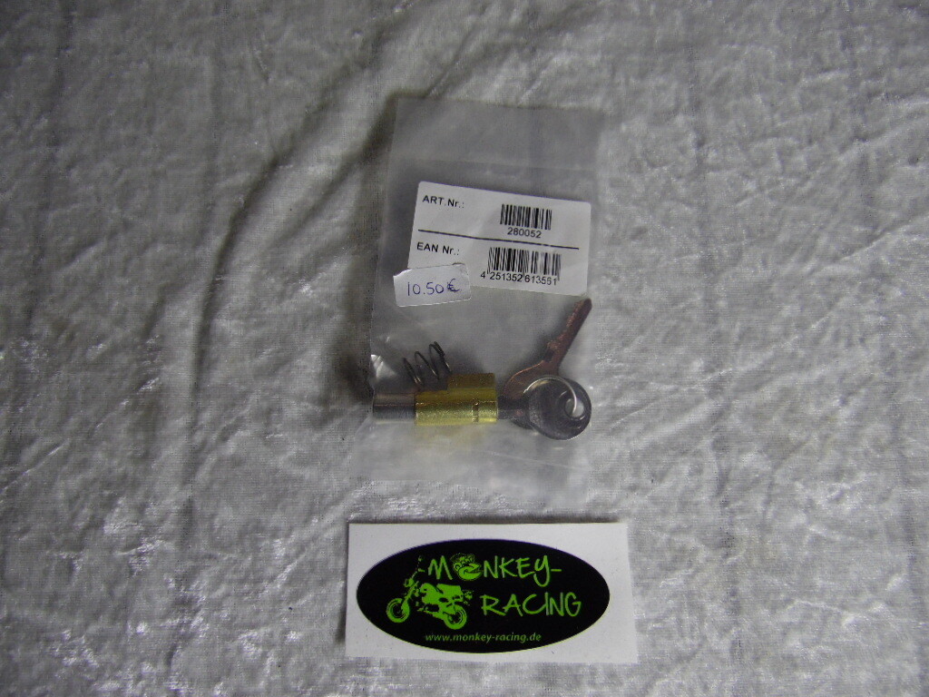 Lenkschloss / Honda / runder Zylinder + Feder, Länge 3,8mm
