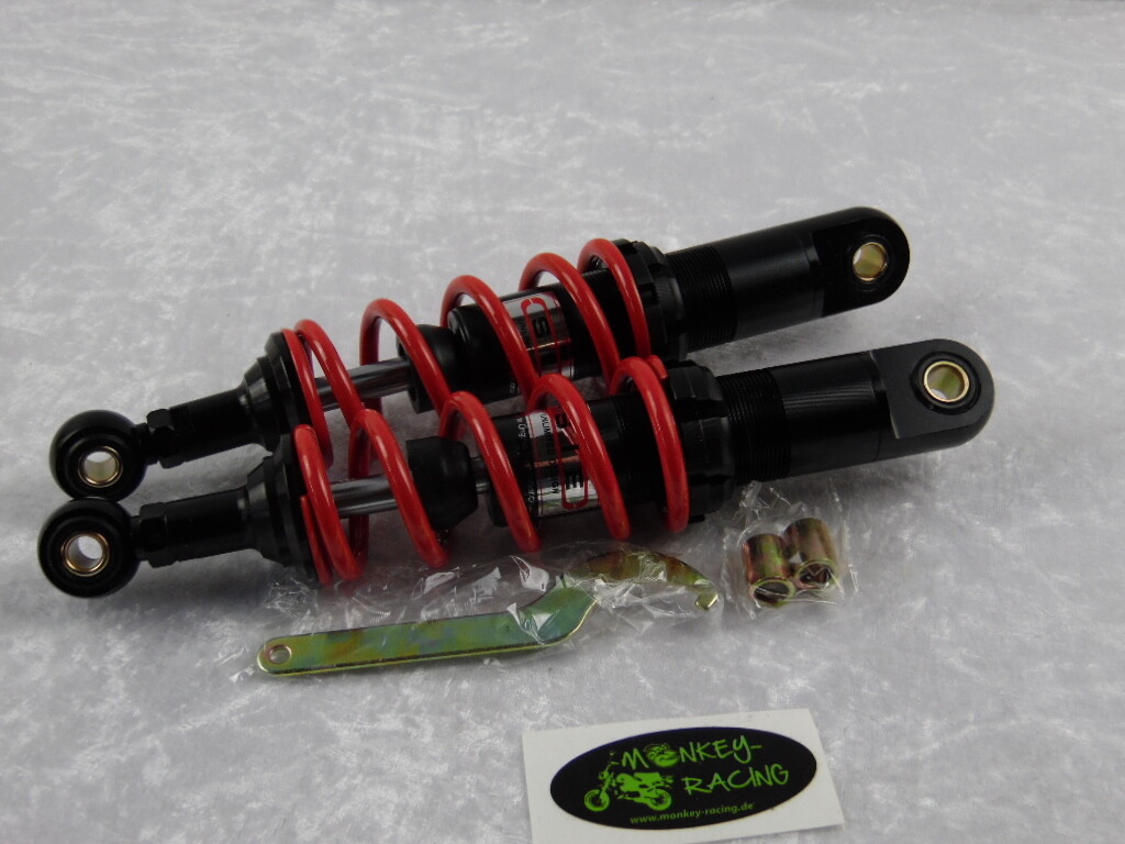 Federbeine Set SkyMini Monkey 285mm rot