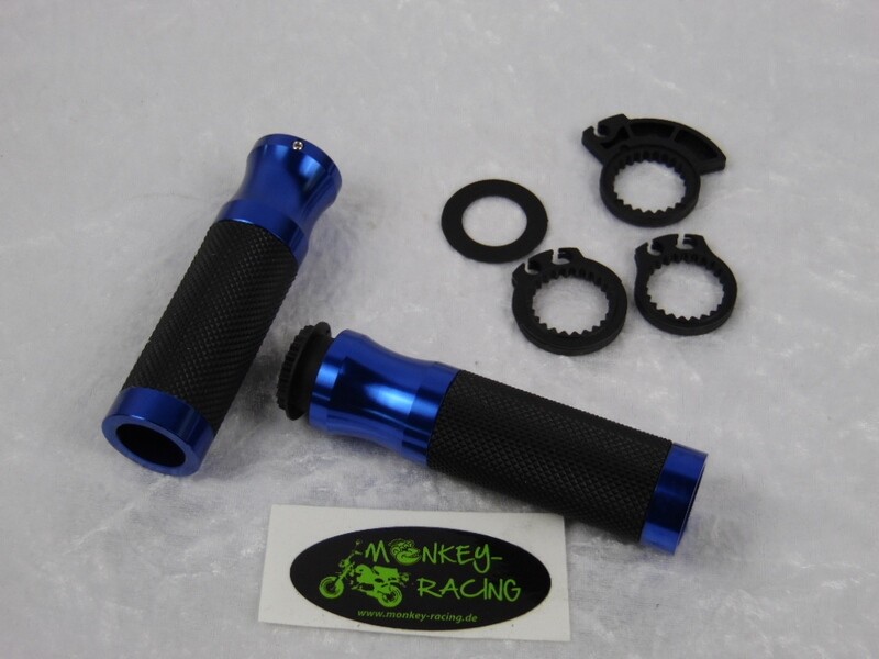 Griffgummi Set universal CNC blau