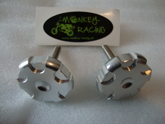 Lenkerknebel Alu CNC &quot;rund&quot;