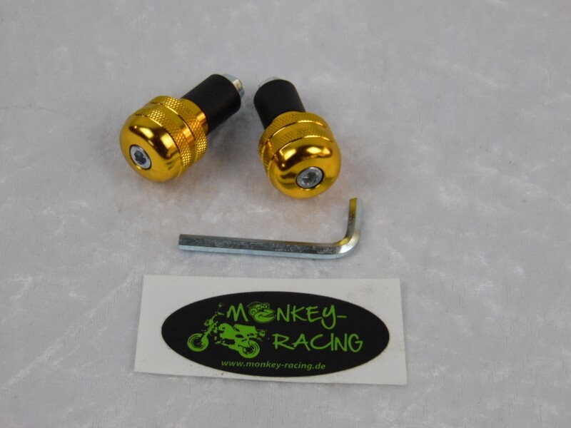 Lenkergewicht Set Alu gold