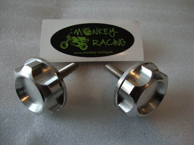 Lenkerknebel Alu CNC &quot;rund&quot; klein