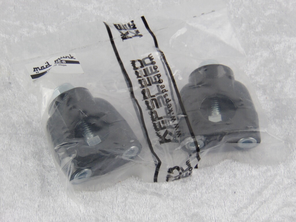 Klemmbock Set für Lenkeraufnahme Kepspeed schwarz
