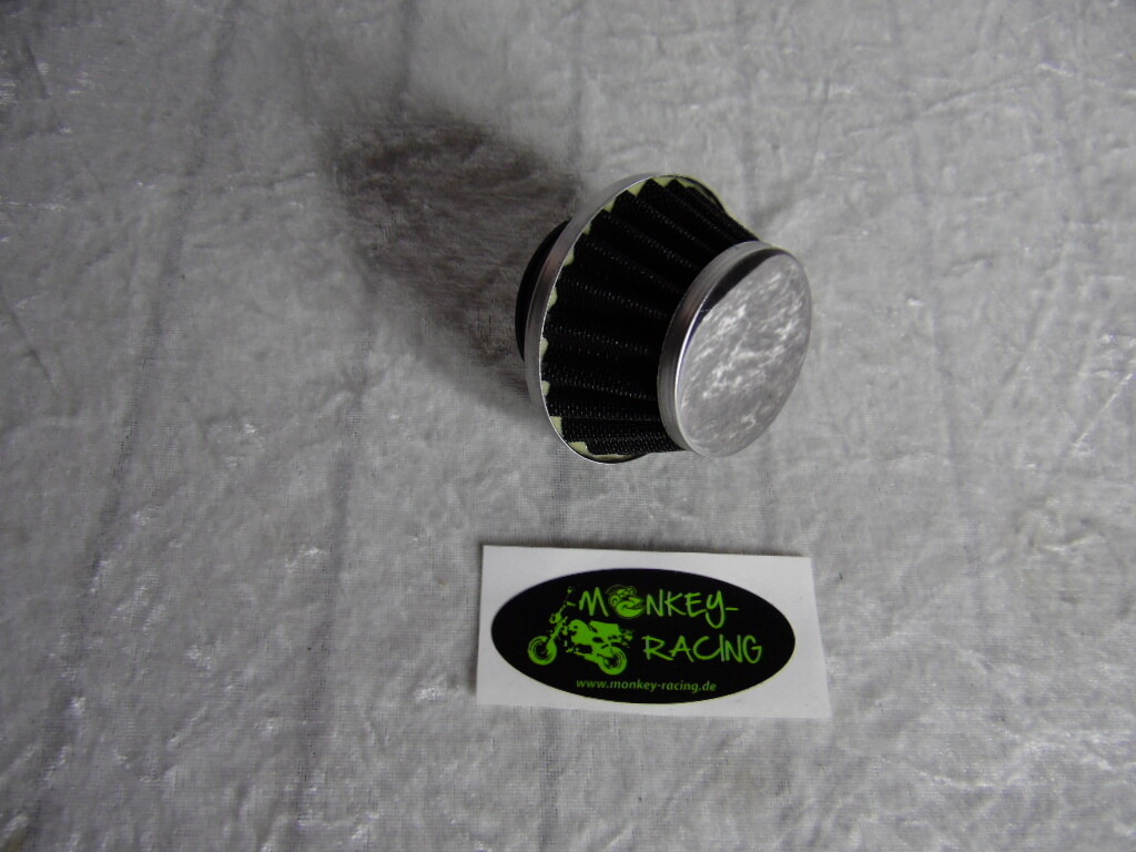 Luftfilter 38mm flach konisch
