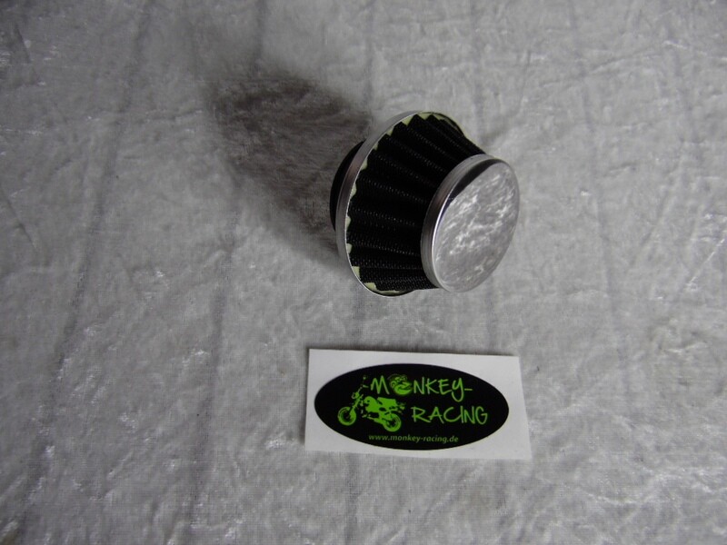 Luftfilter 38mm flach konisch