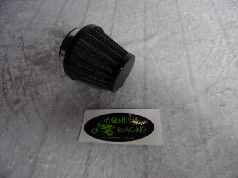 Luftfilter 42mm, schwarz offen