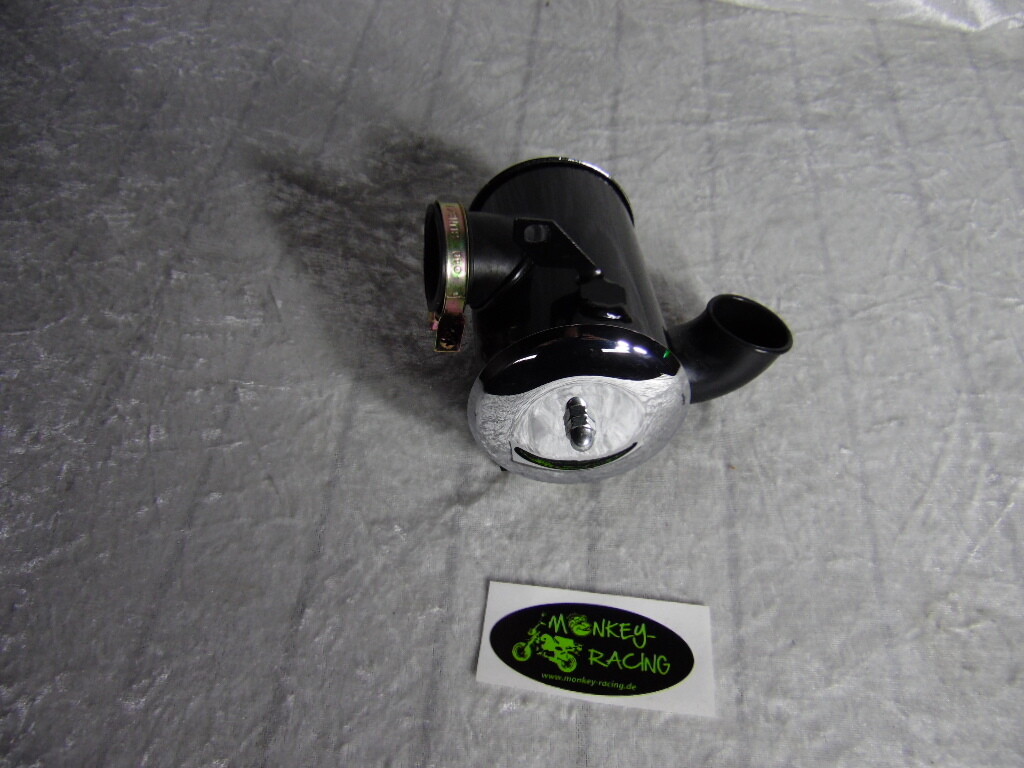Luftfilter Dax SkyTeam 50ccm Euro 3, 35mm mit Chrom-Kappen